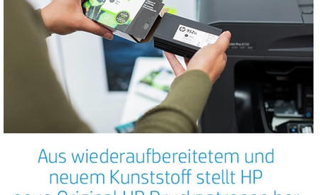 HP setzt sich Recycling ein