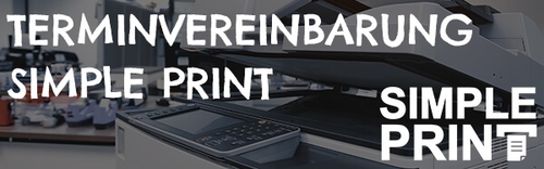 Hier klicken für eine Terminvereinbarung zu Simple Print