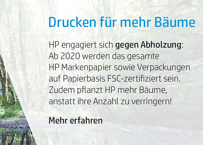 HP setzt auf Nachhaltigkeit